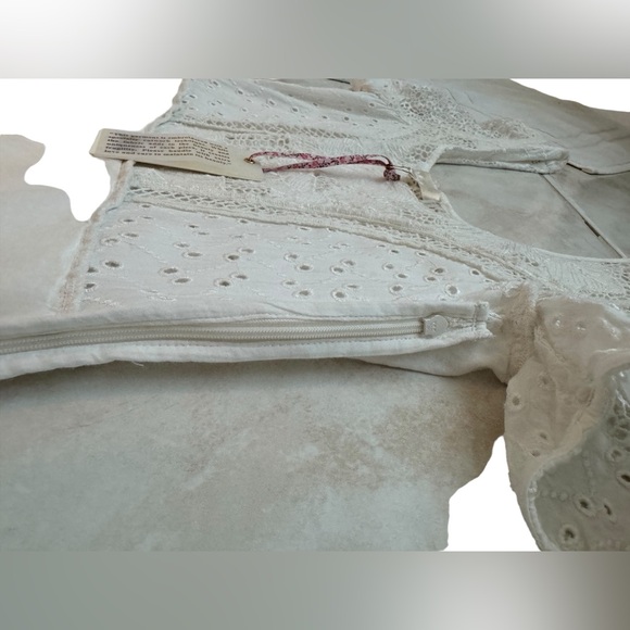 NWT- LoveShackFancy - Nella Maxi Dress - True White Size: 6 - Picture 10 of 13